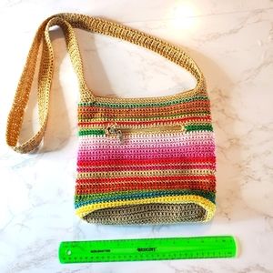 The Sak Woven Crossbody Bag